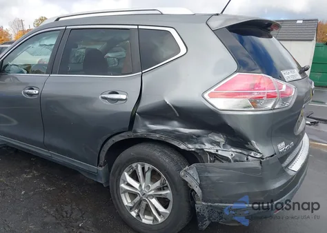 2015 Nissan Rogue Sv from USA, damaged, VIN KNMAT2MTXFP553668